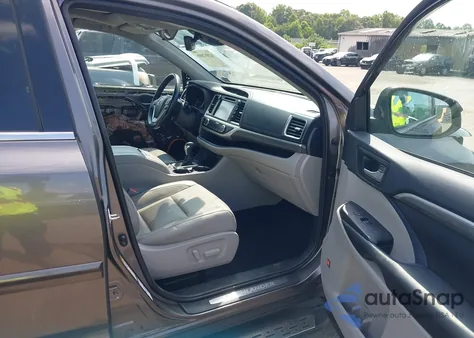 2018 Toyota Highlander Hybrid Limited Platinum from USA, damaged, VIN 5TDDGRFH0JS050250